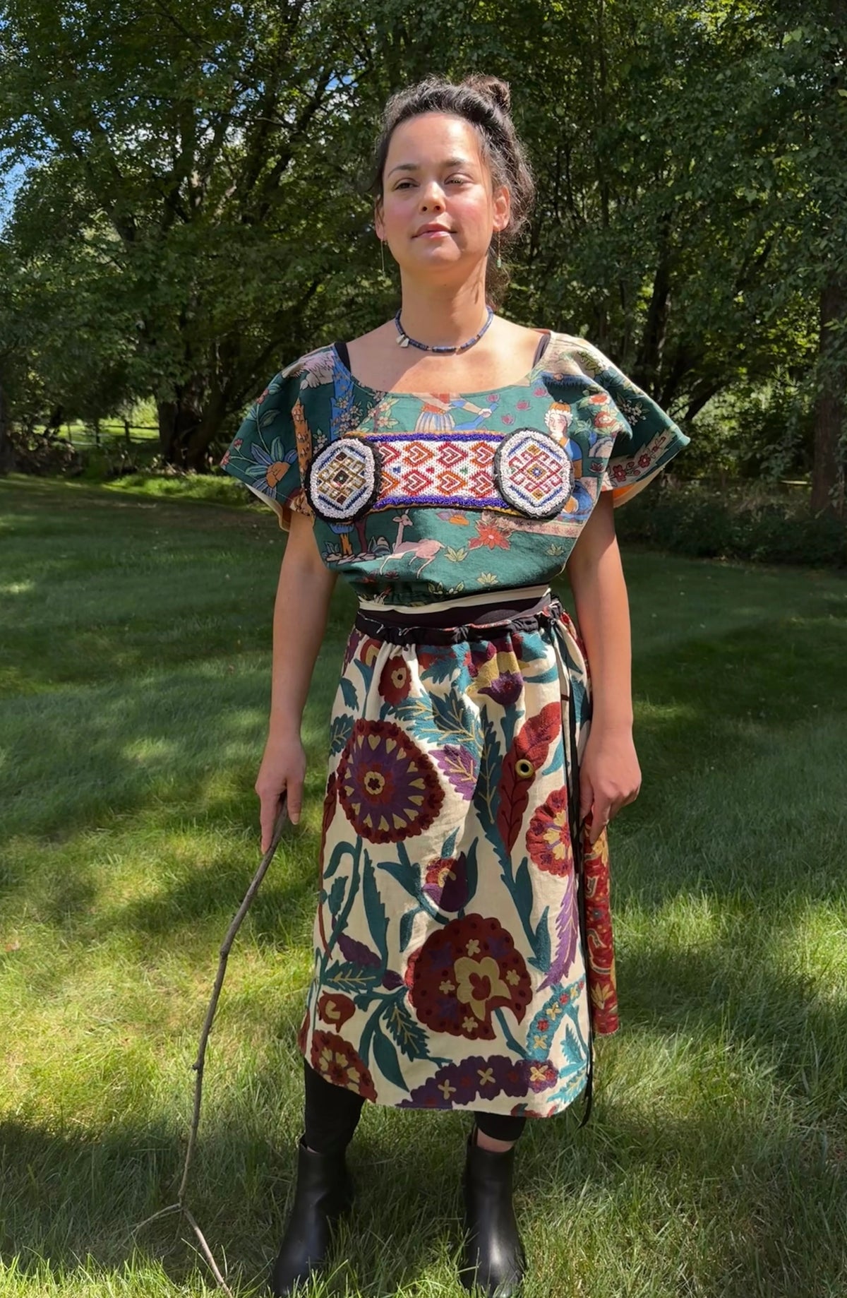 Piper Overskirt No. 001 Cape & Dress