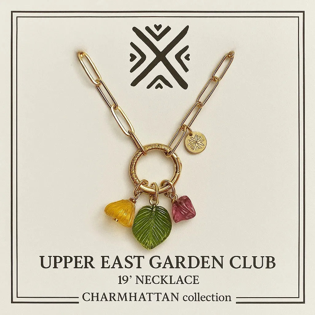 UPPER East Side GARDEN Club Charm Necklace