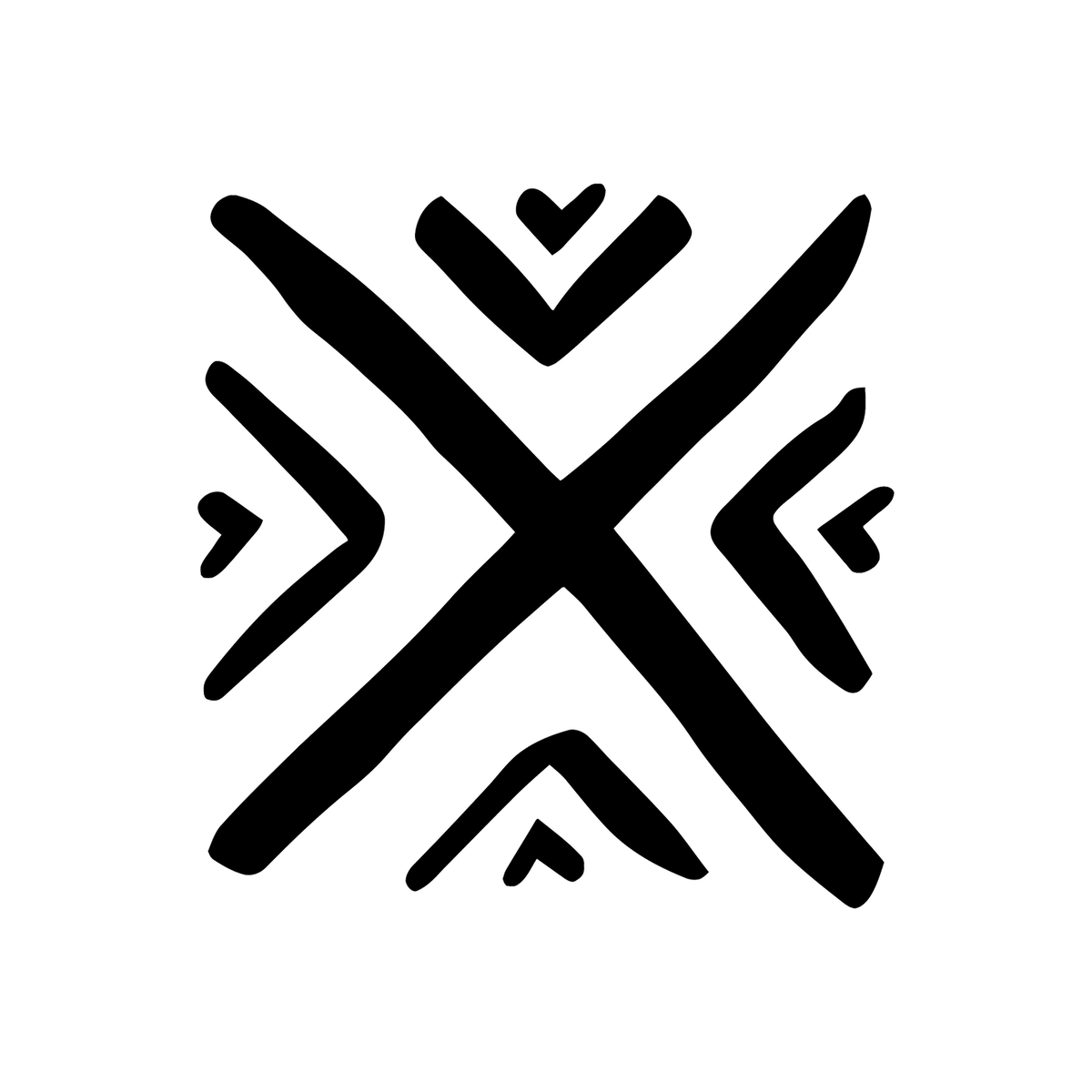 Alexandria Black Logo Icon