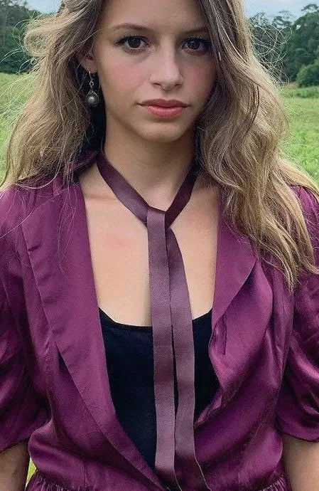 ALEX Snake Wrap Leather Neck Fav Accessory Rock Sensual Adorn Bind