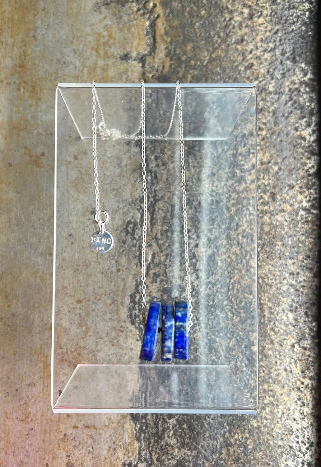 ATTICUS Necklace Lapis Lazuli 14K Gold Or Sterling Silver