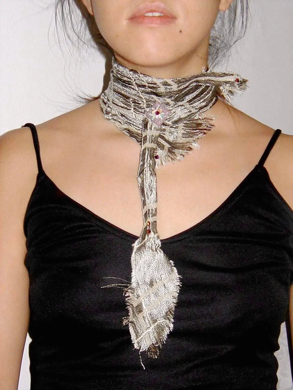 CALLOWAY Scarfette Versatile Androgynous Design Lavish Textiles Leathers