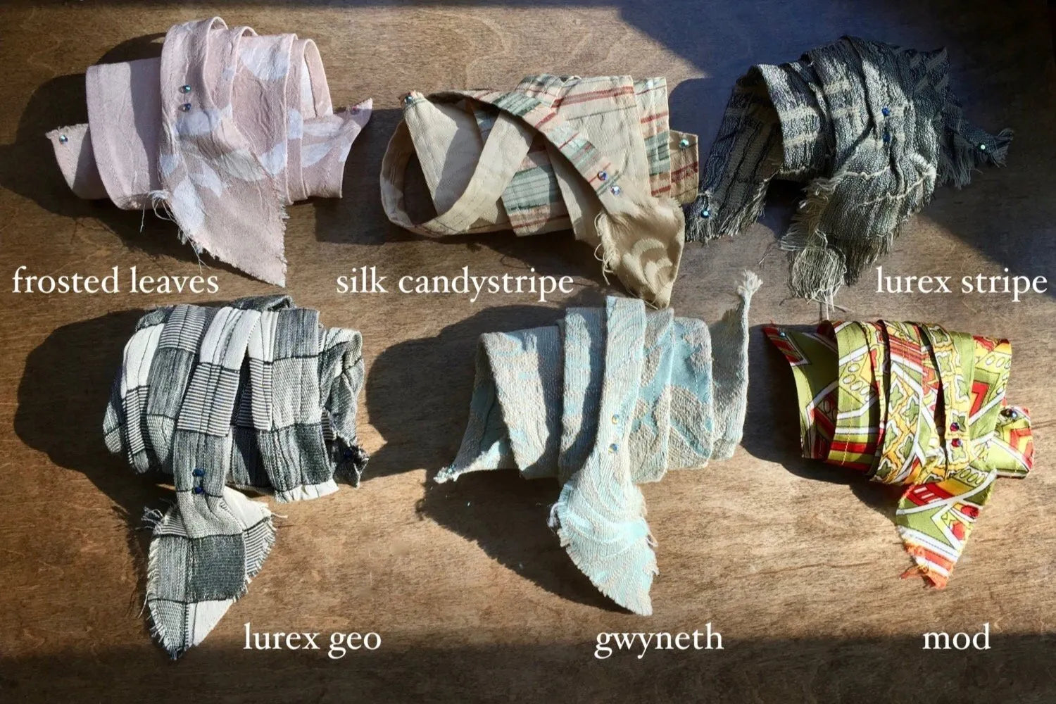 CALLOWAY Scarfette Versatile Androgynous Design Lavish Textiles Leathers