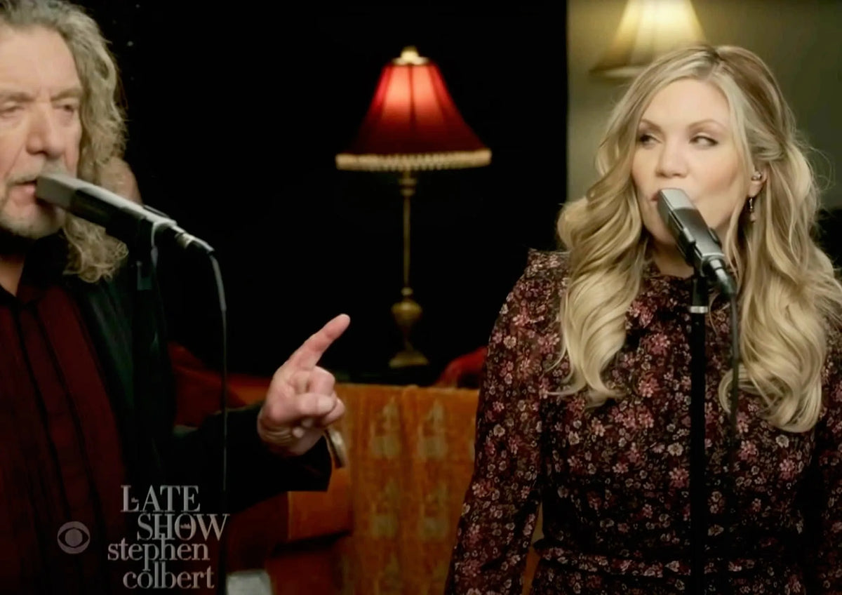 DAYTON Earrings worn by Alison Krauss on Stephen Colbert Lapis Lazuli