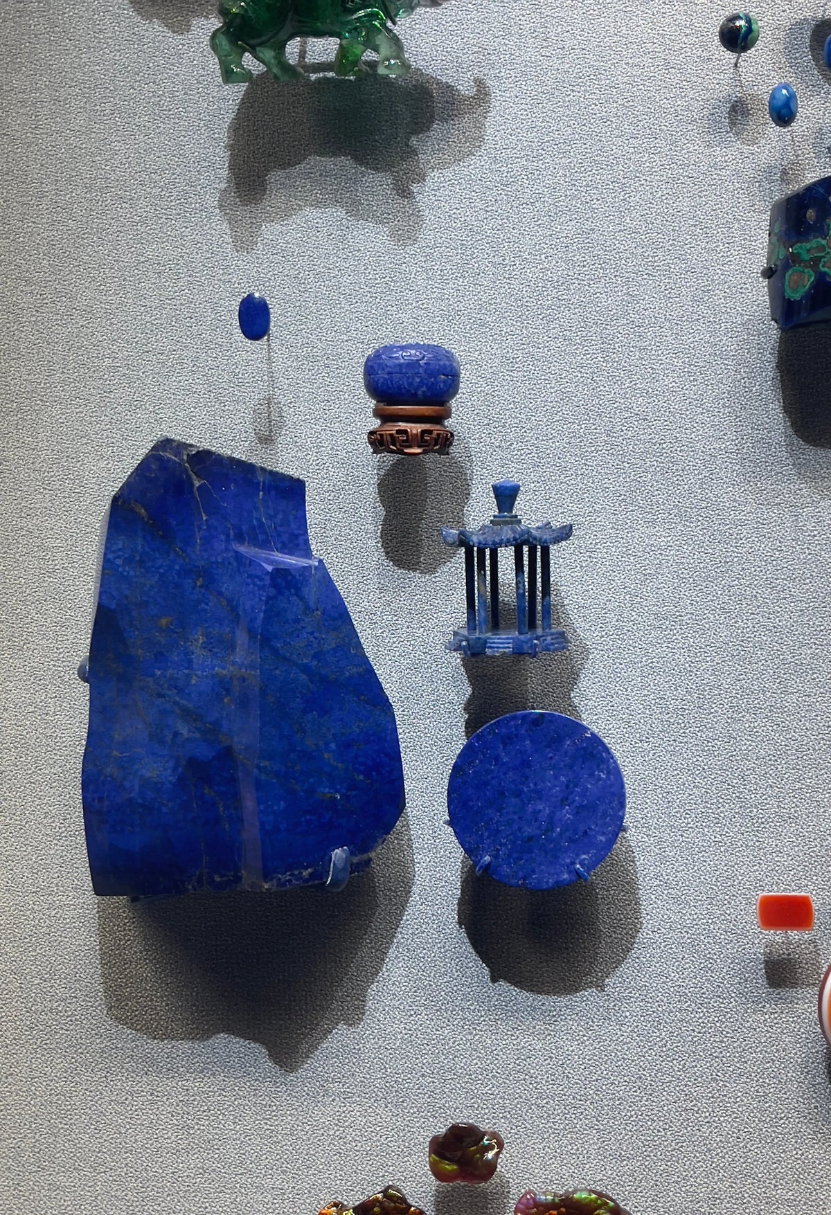 DAYTON Earrings worn by Alison Krauss on Stephen Colbert Lapis Lazuli