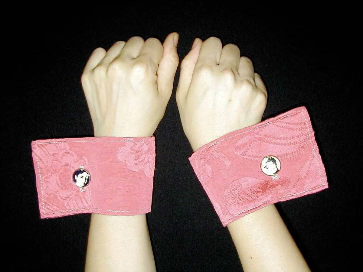 DREW French Cuffs Lavish Textiles Fine Leather Antique Cufflinks