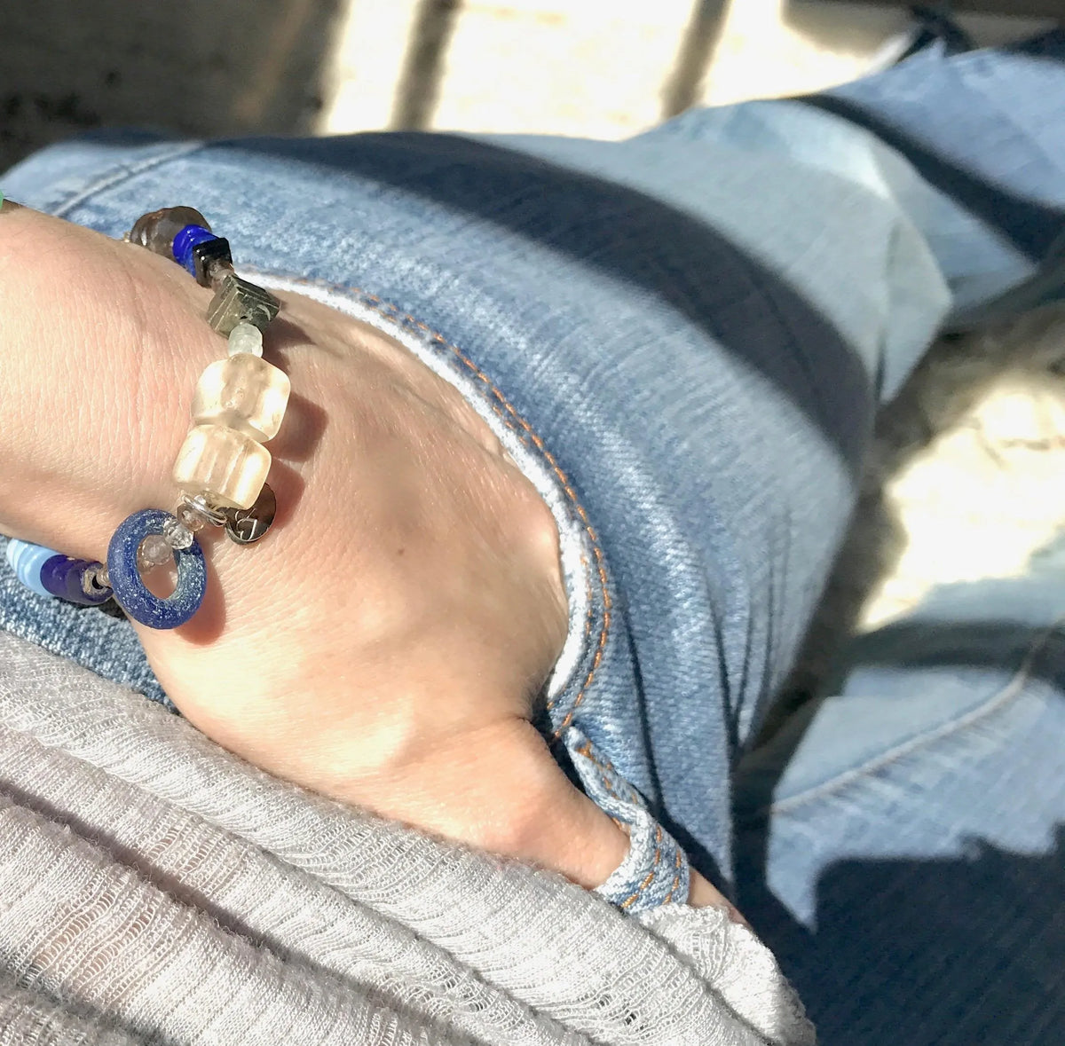 EMILY Bracelet Fine Gems Precious Metals Gender Fluid Jewelry