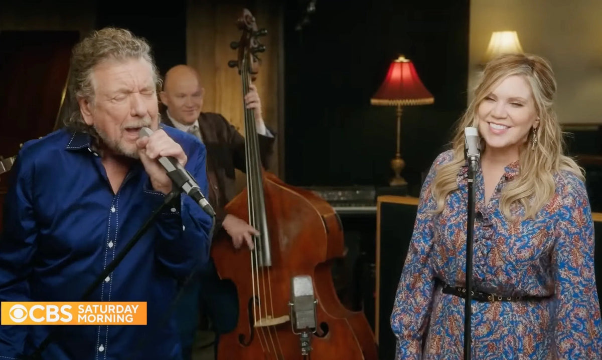 FLORA Earrings on Alison Krauss CBS Saturday Sessions Flower Charm