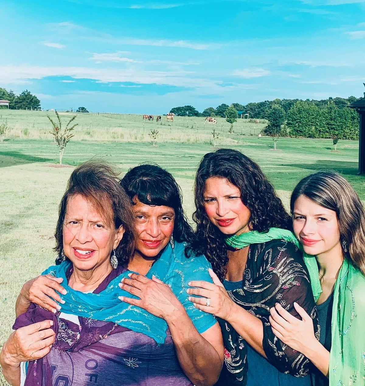 FLORA Earrings on Alison Krauss CBS Saturday Sessions Flower Charm