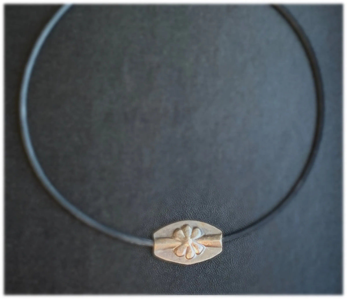 FLORA's SISTER Necklace Repurposed Rare Silver Gilt Tribal Antiquity