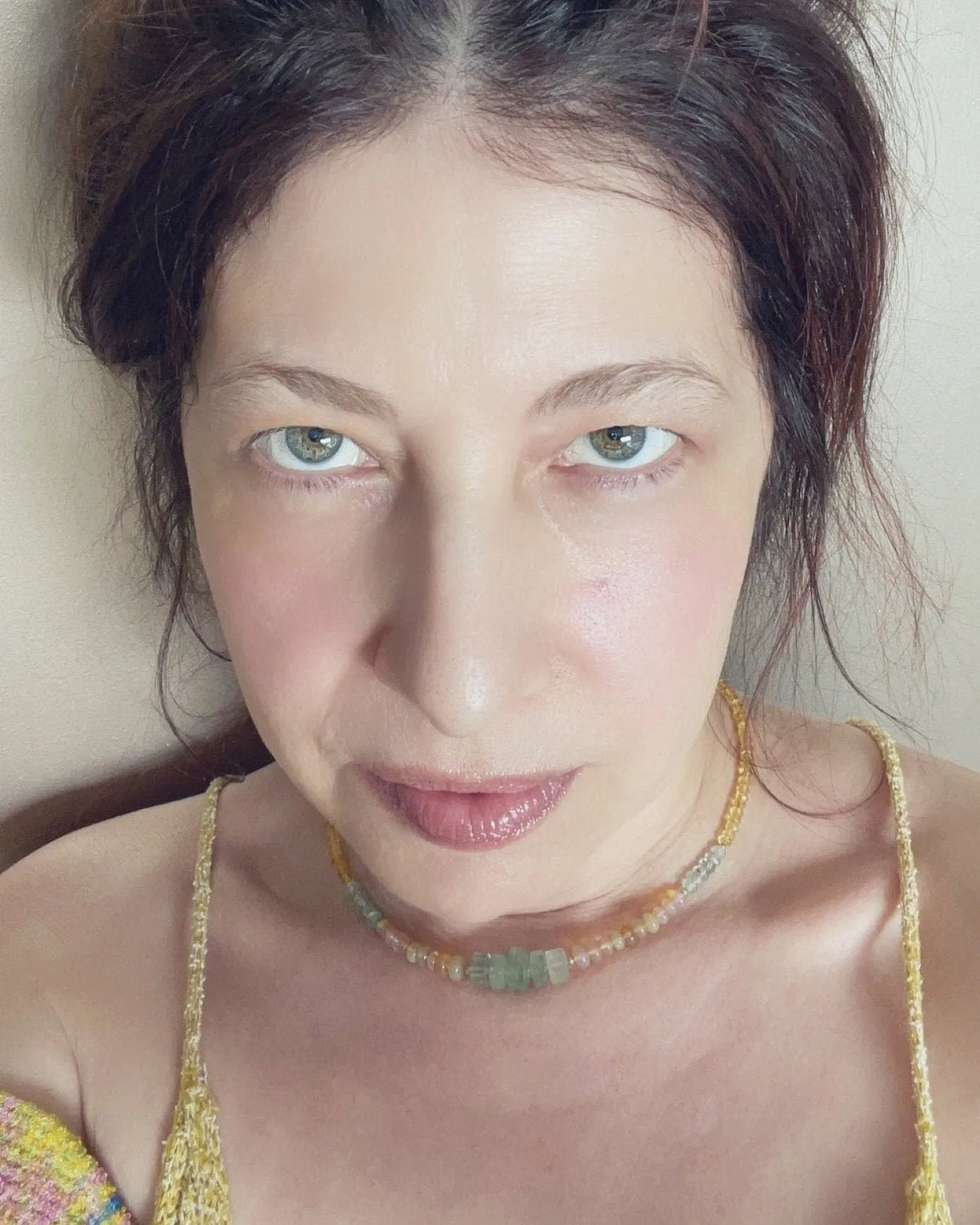 GIGI Necklace Opal Aquamarine Gemstones Citrine Healing Crystals