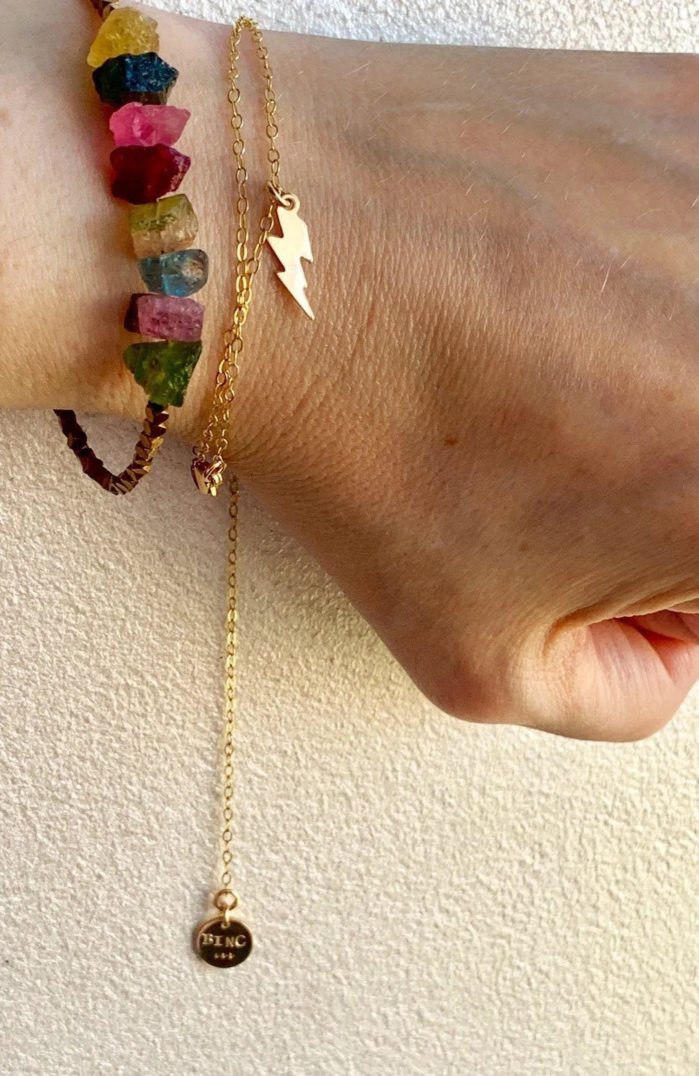 GOGO Tourmaline Bracelet Magical Healing Crystal Jewelry Resort