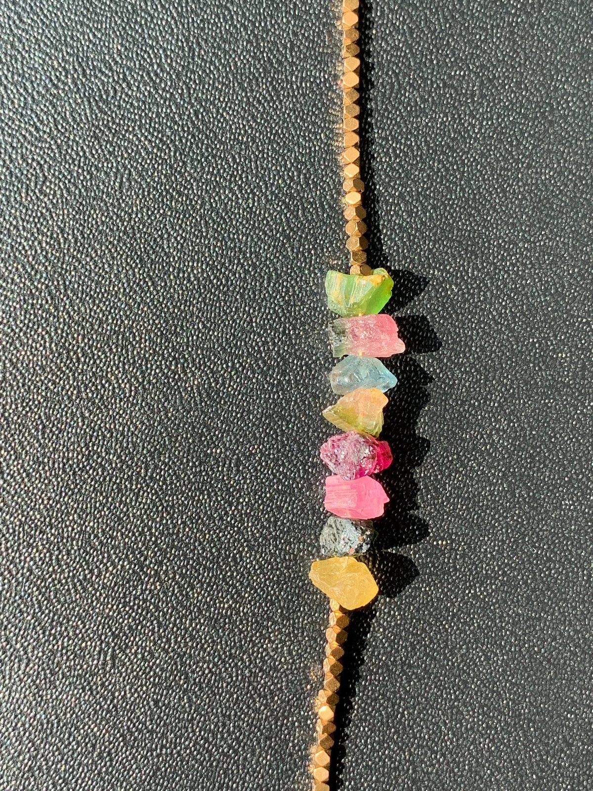 GOGO Tourmaline Bracelet Magical Healing Crystal Jewelry Resort