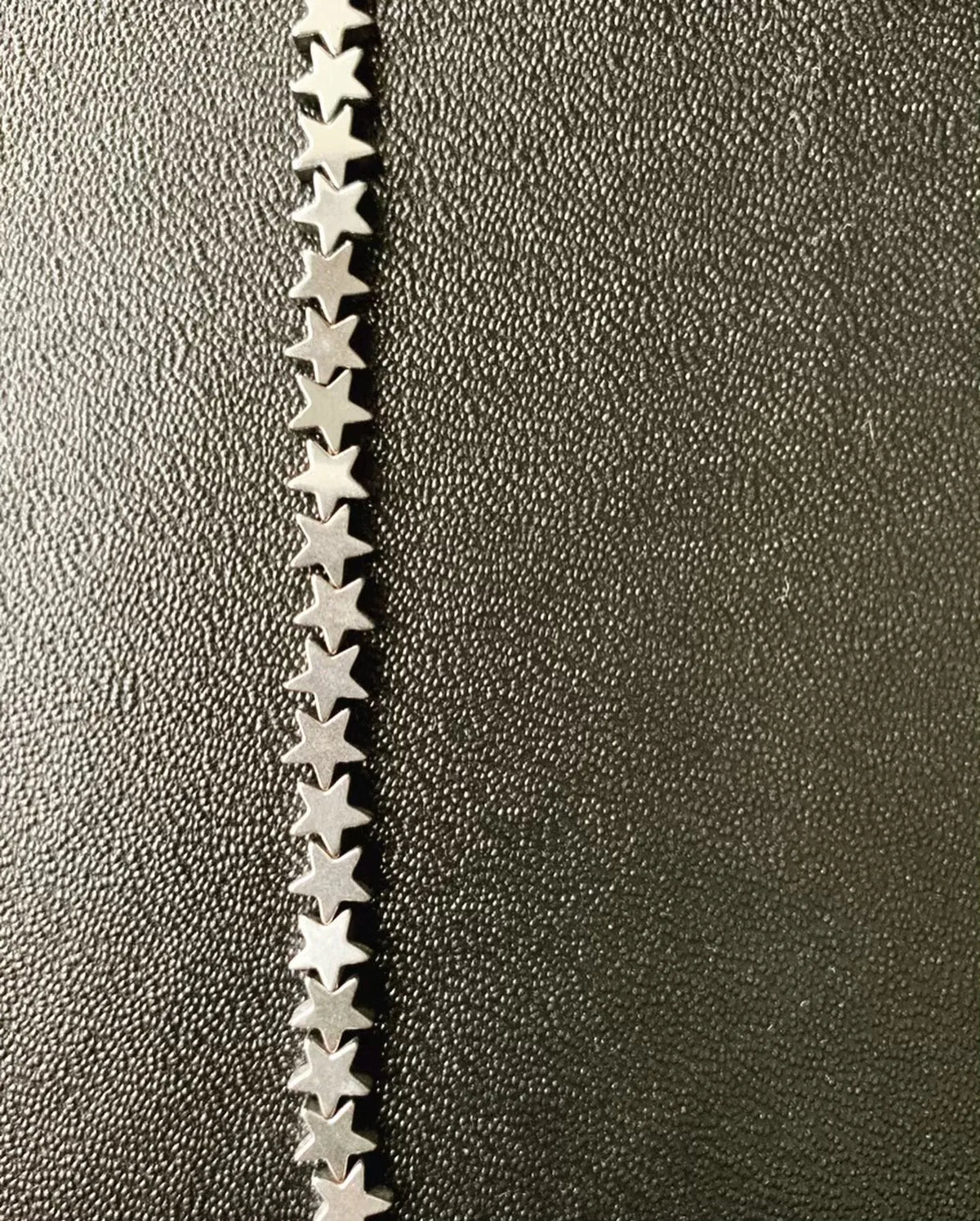 IVY Asymmetric Mismatch Earring Set Hematite Stars Emerald Ruby