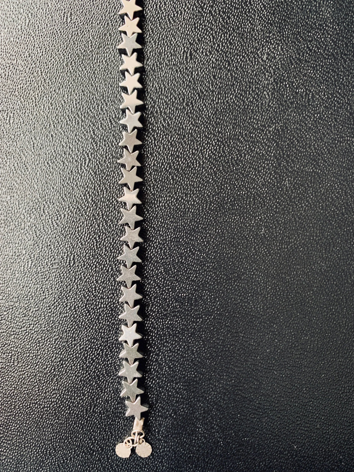 IVY Asymmetric Mismatch Earring Set Hematite Stars Emerald Ruby