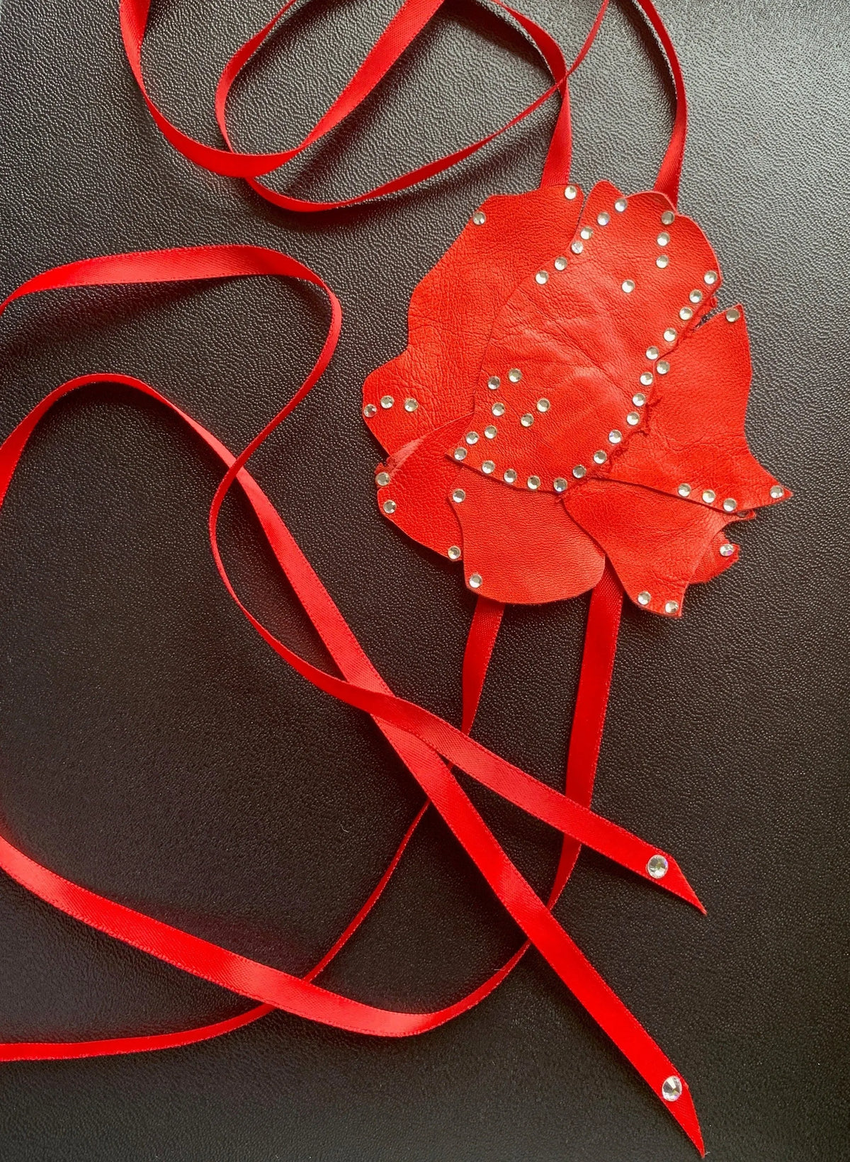 LILY ROSA Wrap Choker Lariat Hairband Wristlet Multi-Functioning