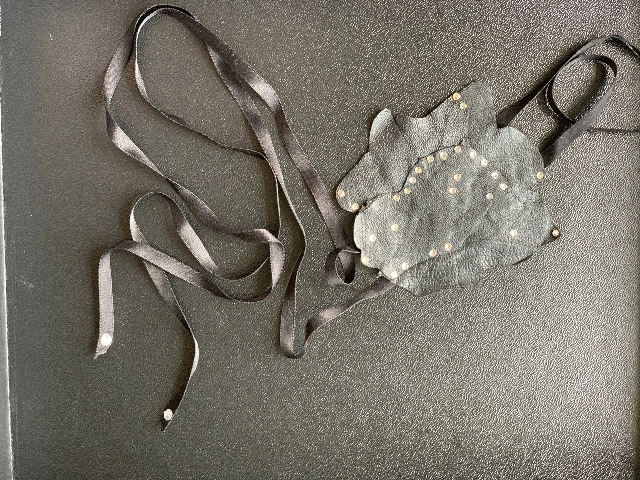 LILY ROSA Wrap Choker Lariat Hairband Wristlet Multi-Functioning
