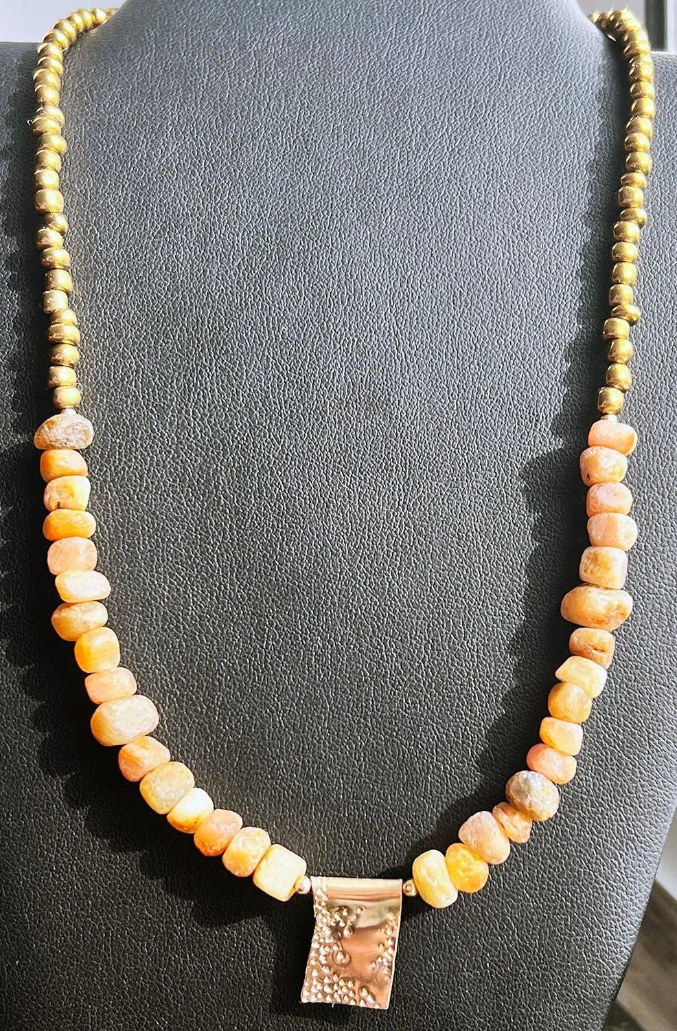 LOGAN Yellow Sapphire 14K Gold Pendant Necklace (App. 80 Carats)