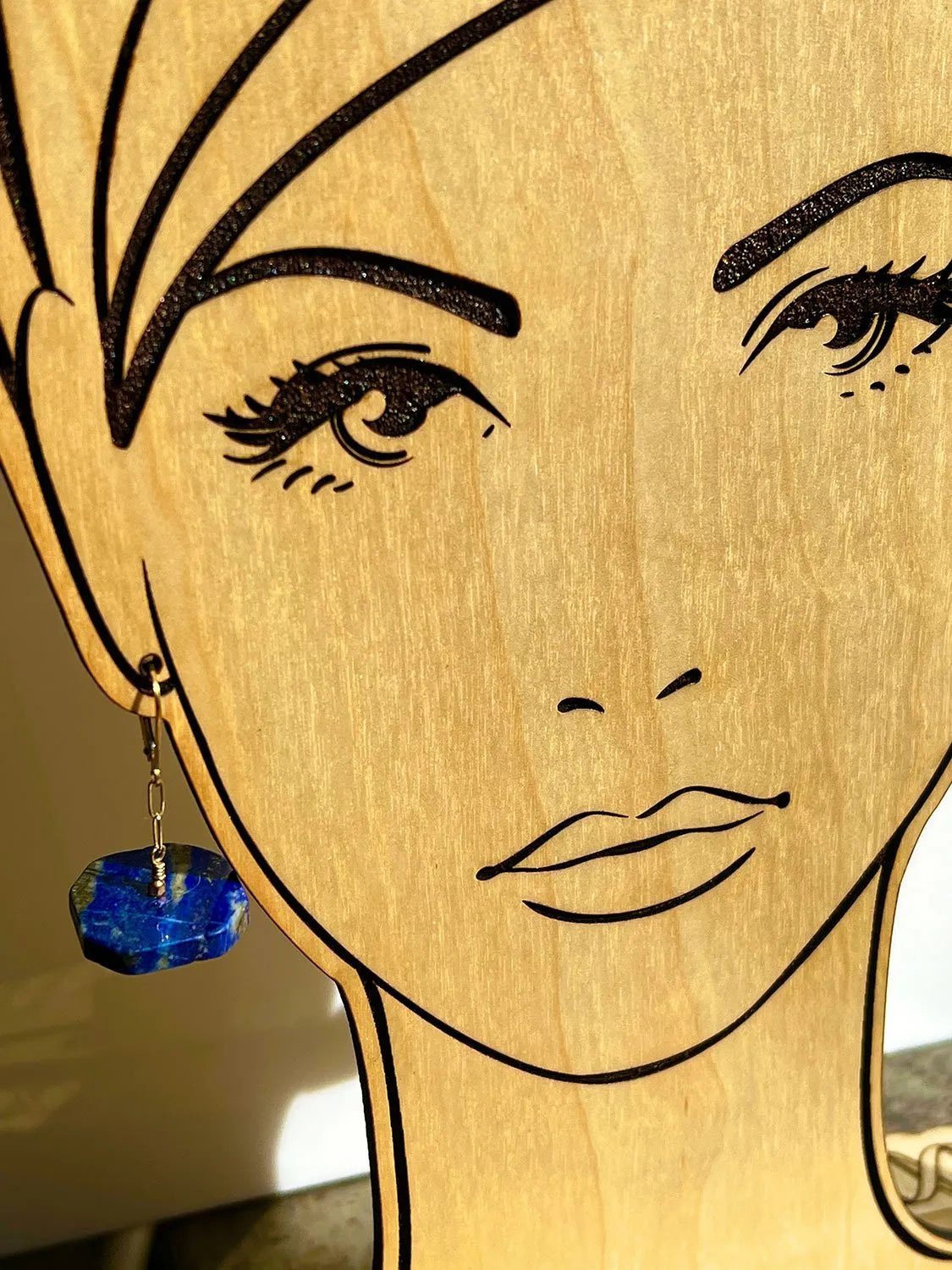 OLIVER Earrings Lapis Lazuli 4K Gold Or Sterling Silver