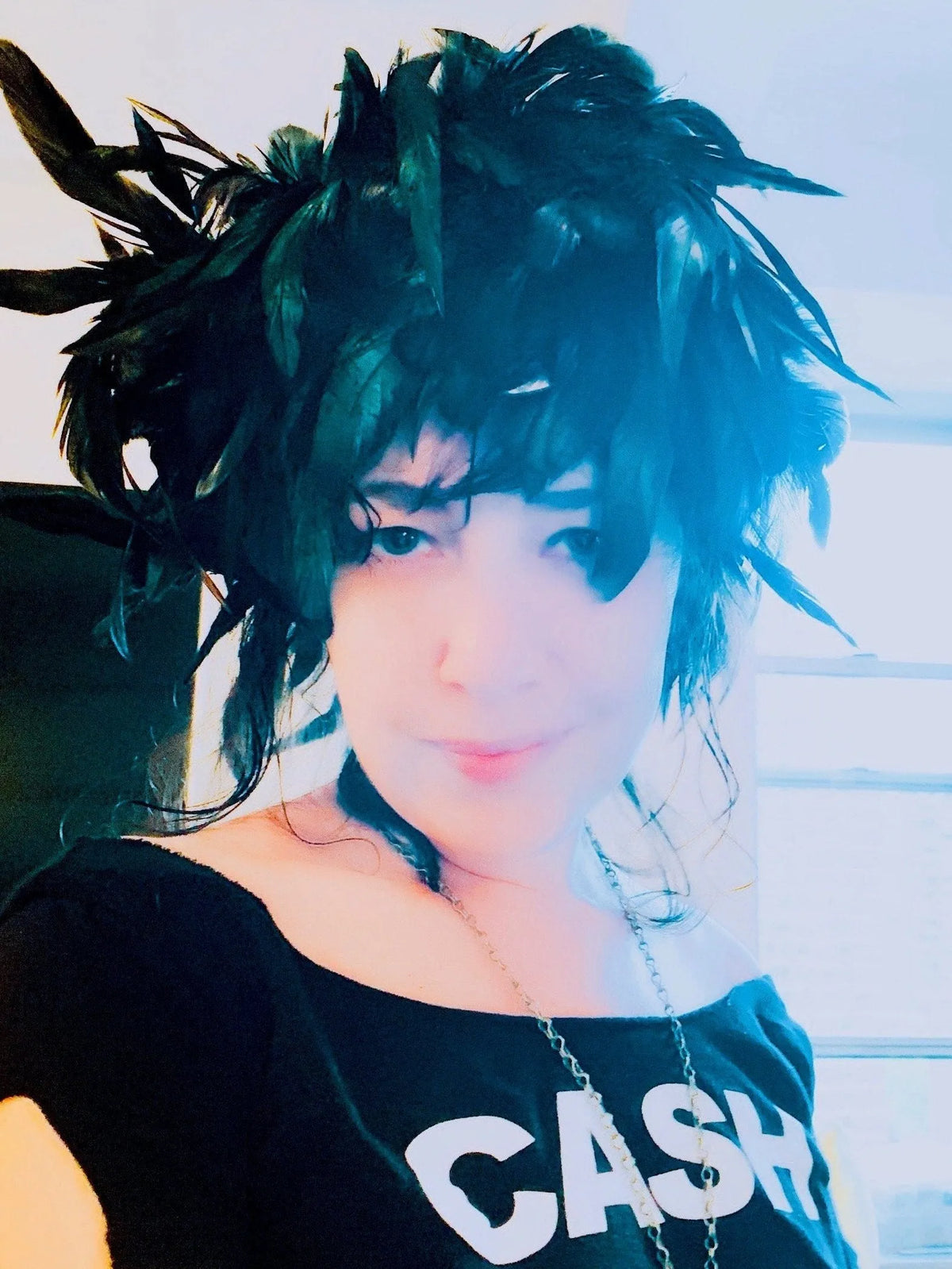 PARIS Feather Collar Shoulder Warmer Crown Necklace Multi-Functioning