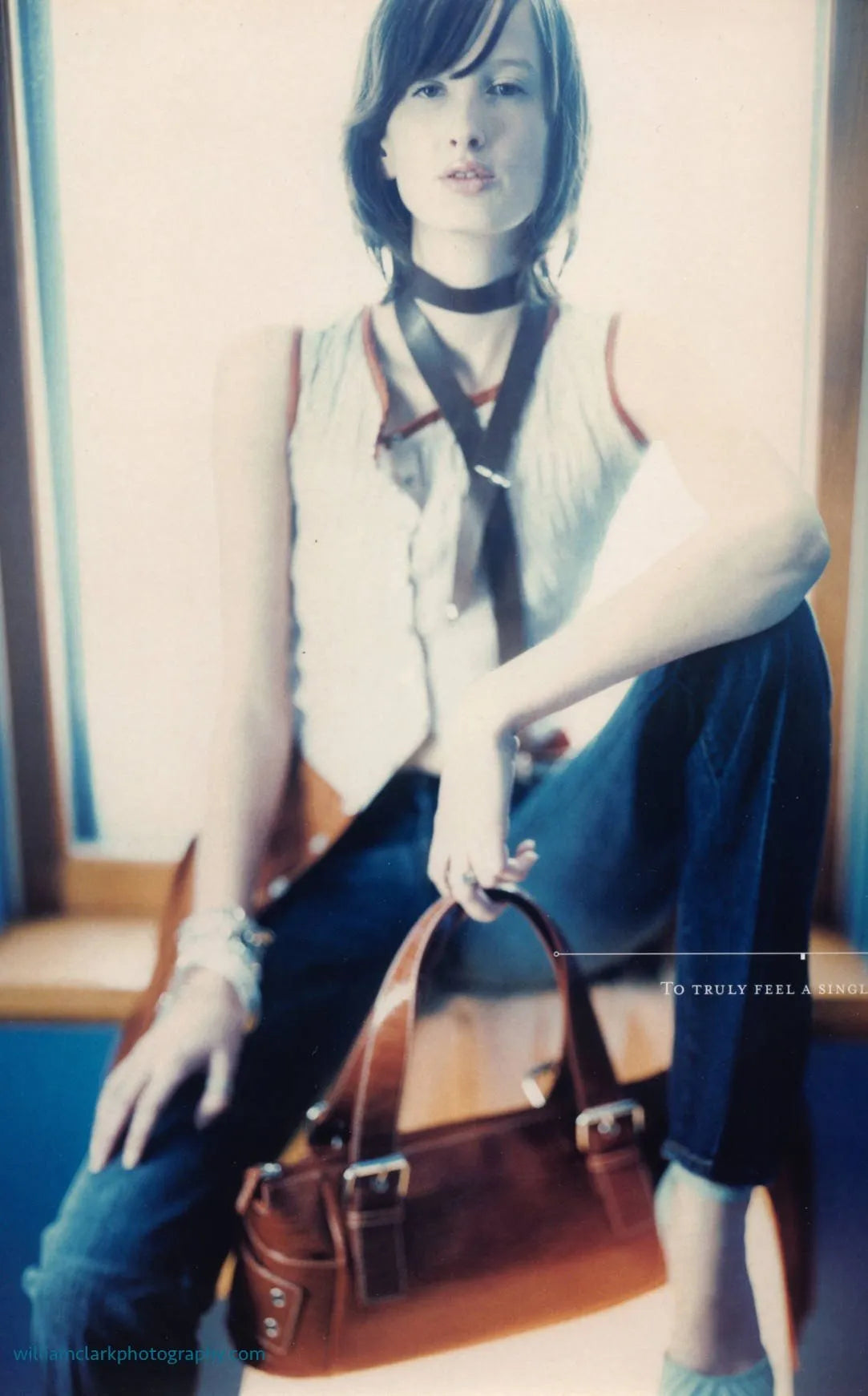 PRINCETON Skinny Silk Scarf Gender Fluid Fashion Textile Leather