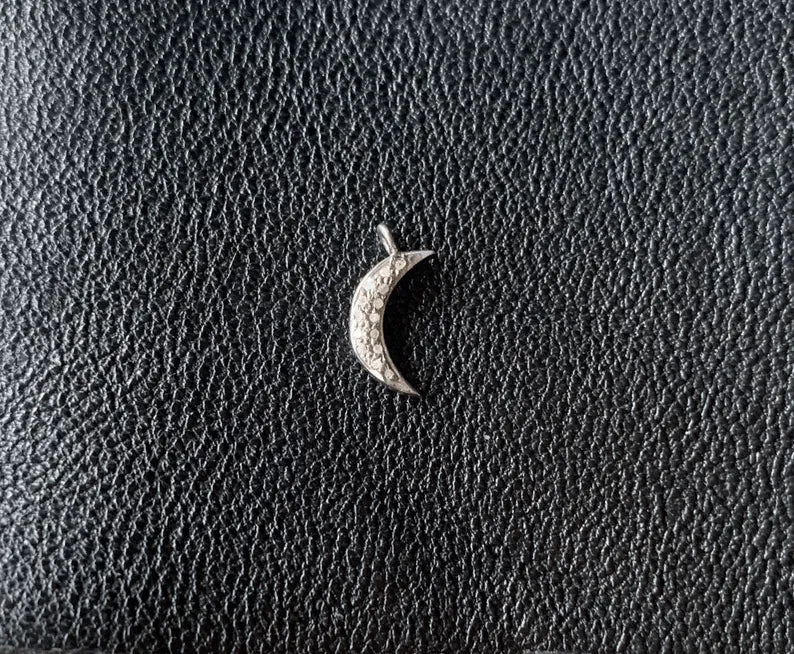 RIGEL Diamond Earrings Encrusted Star Lightning Bolt Charms Bowie