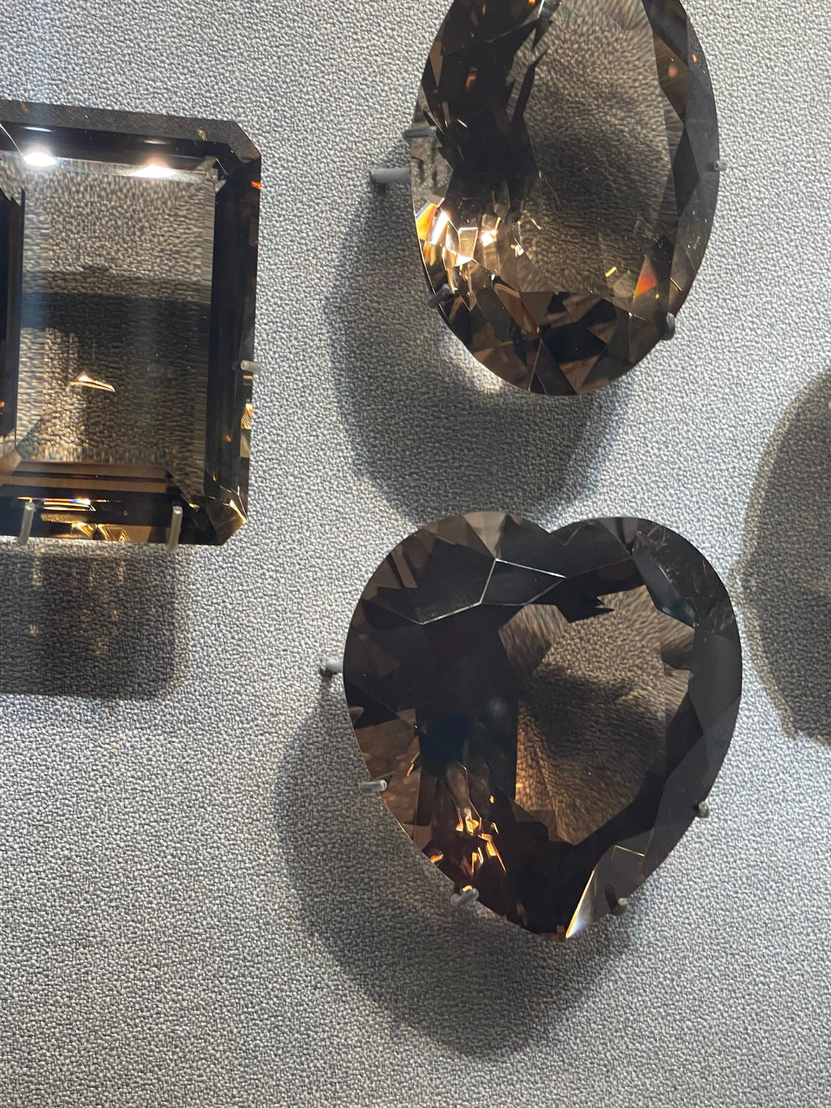 ROSALEN Aqua Crystal Statement Necklace Tribal Kuchi Antiquities Boho