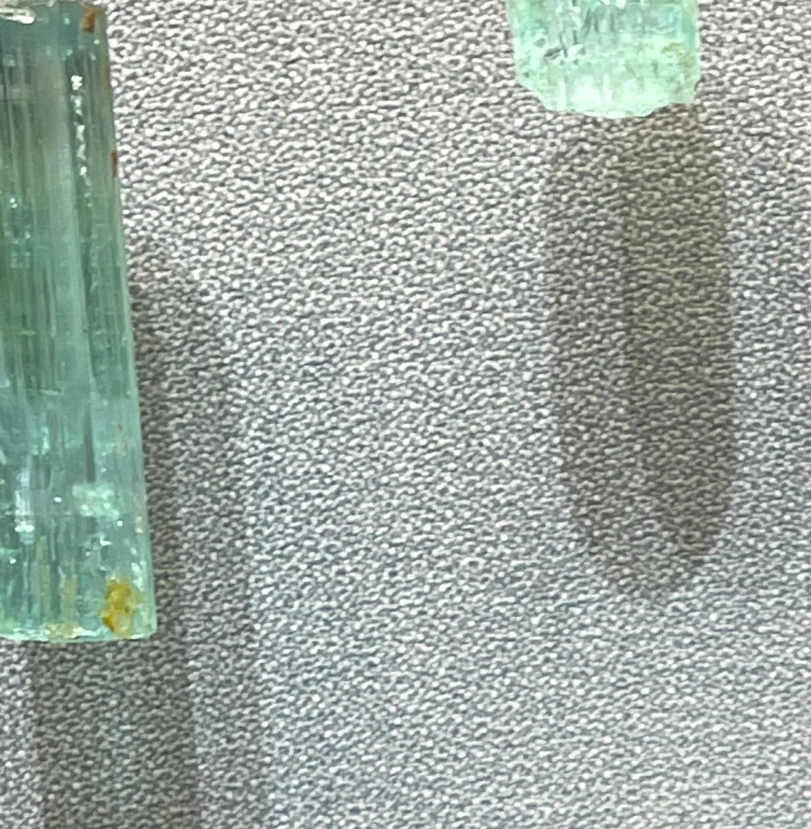 ROSALEN Aqua Crystal Statement Necklace Tribal Kuchi Antiquities Boho