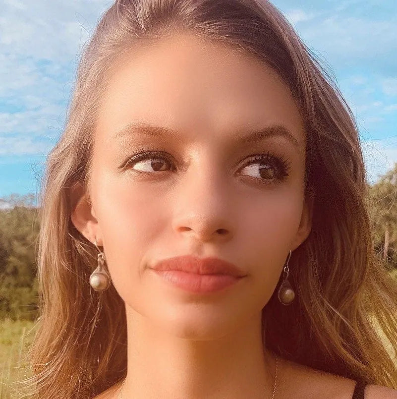 SAWYER Flutter Earrings Rare Kuchi Tribal antiquities Gilt Silver