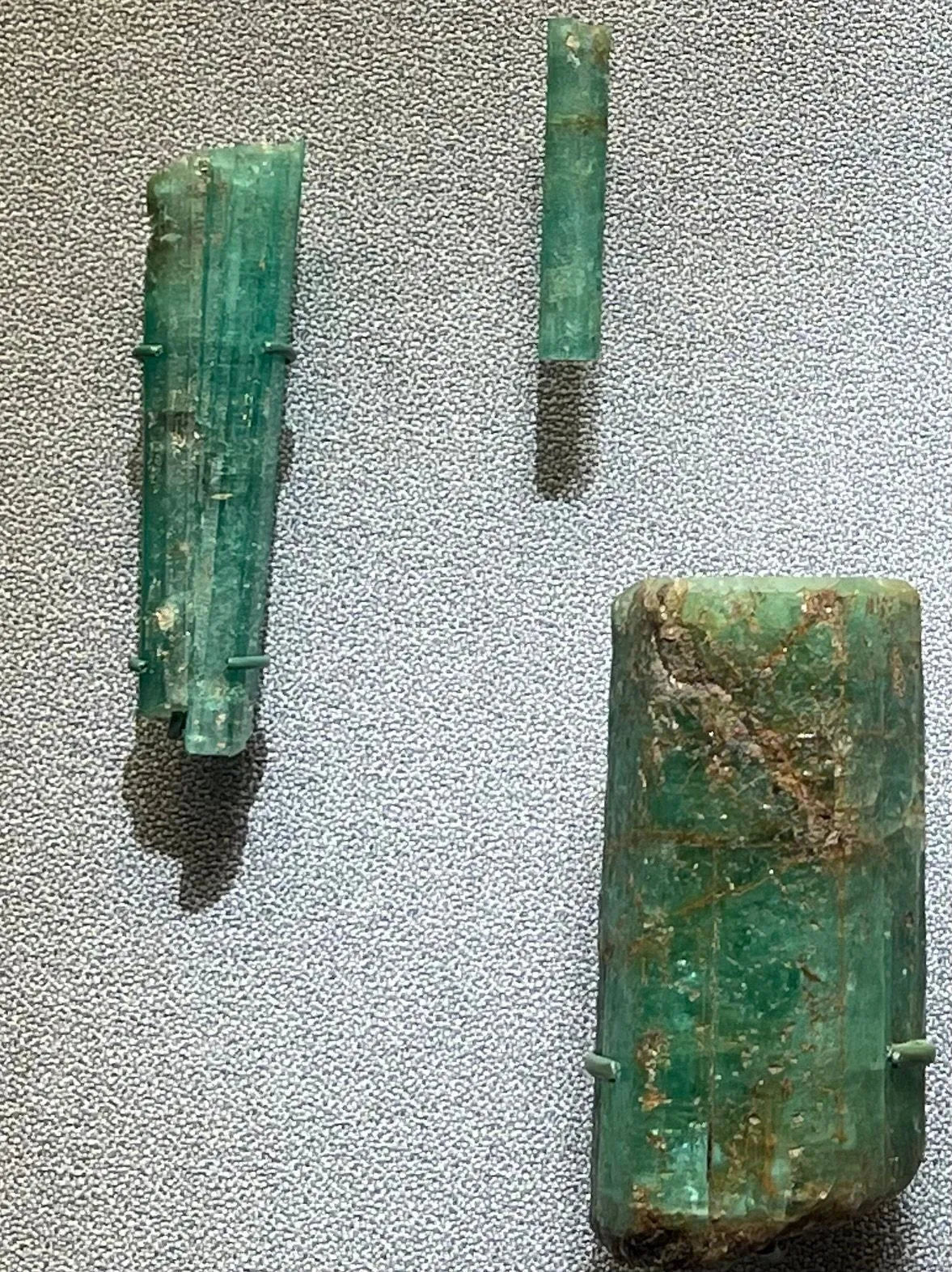 SUNDIAL Necklace Tanzanite Emerald Pyrite Pink Sapphires Heirloom