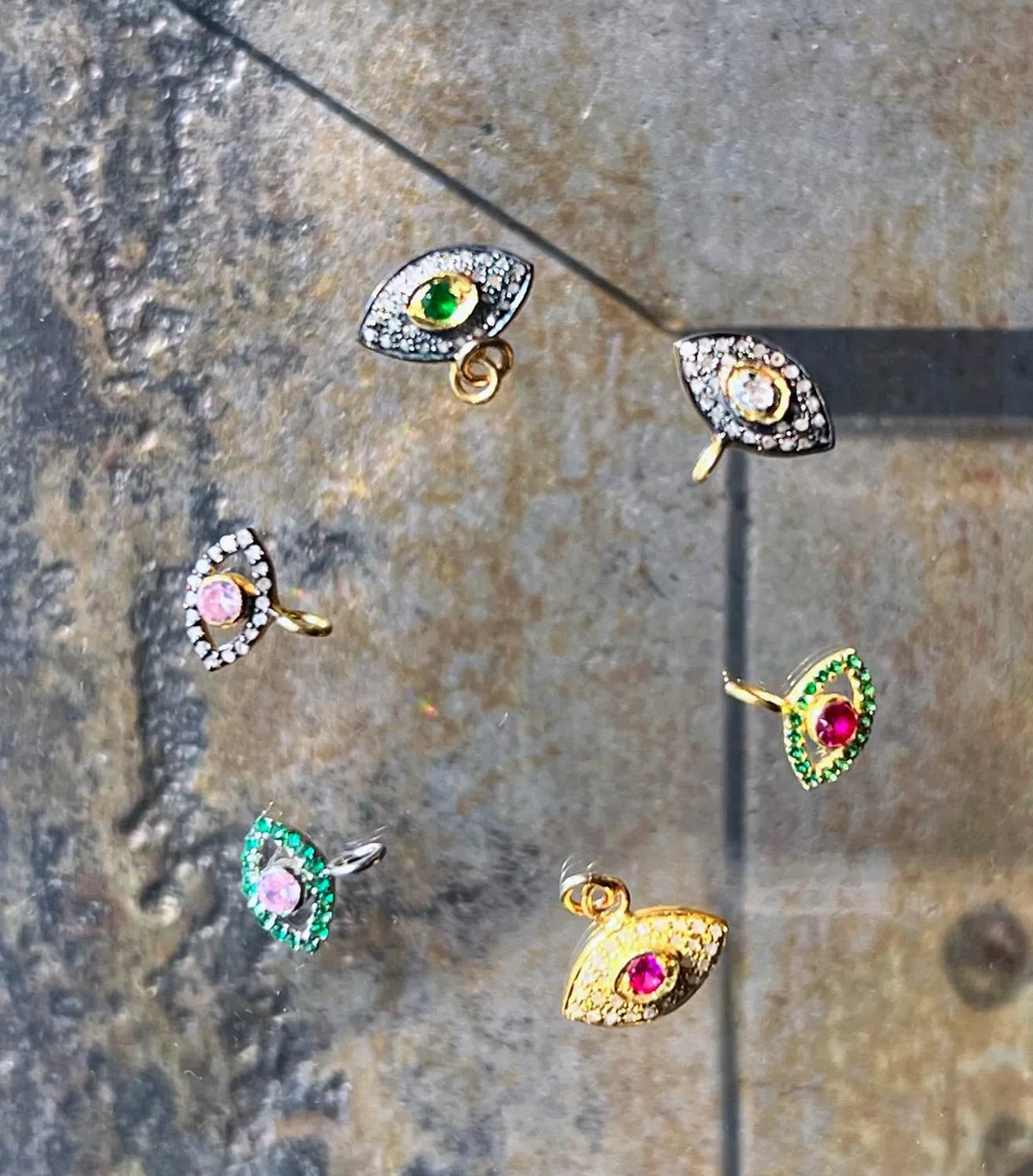 WEDNESDAY Protective Evil Eye Pendent Inspired by Wednesday Addams