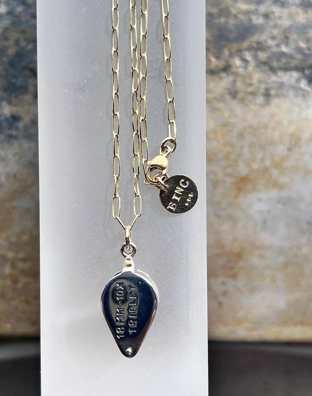 WILDER Mini-Loupe Solid Sterling Silver Pendant Necklace