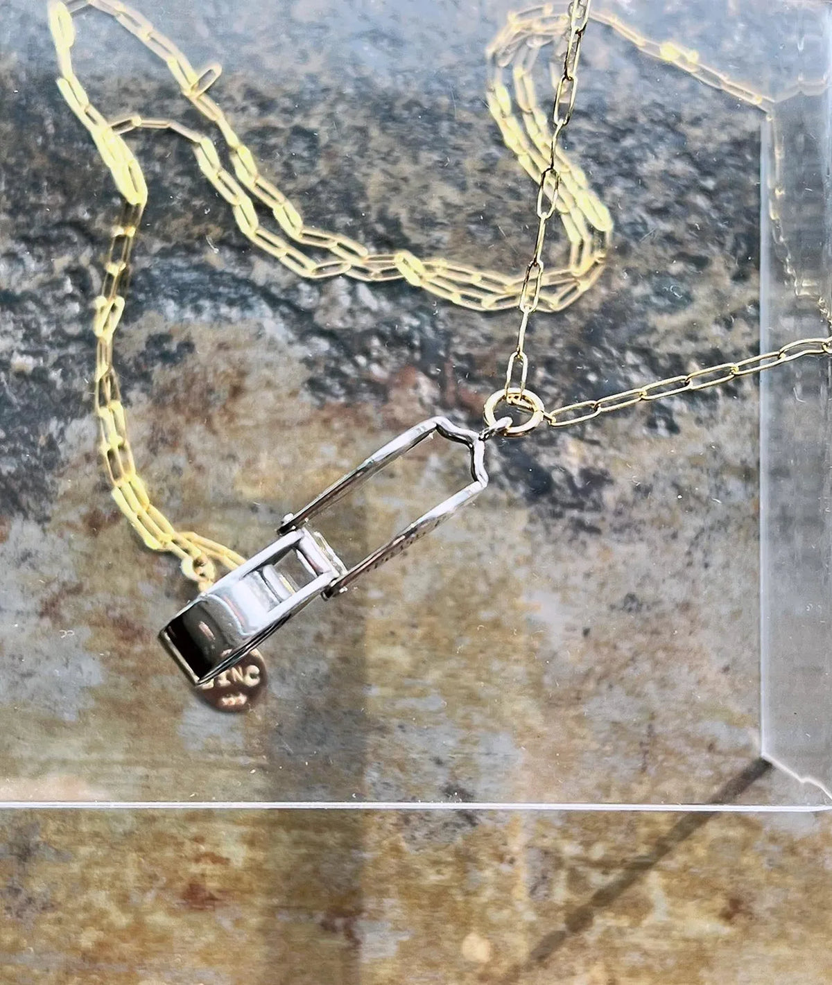 WILDER Mini-Loupe Solid Sterling Silver Pendant Necklace