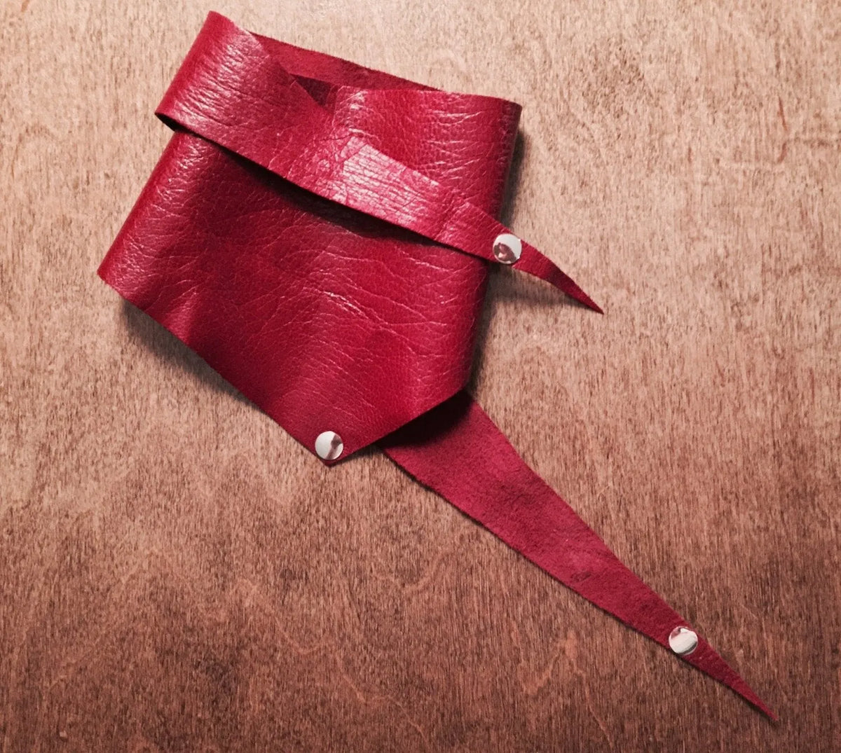 WYATT Cowgirl Choker Cuff Leather Dual Functioning Rocker