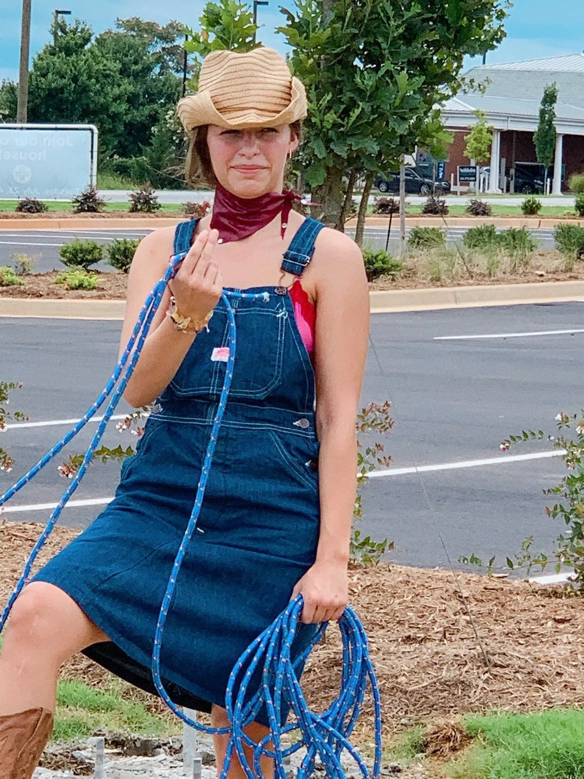 WYATT Cowgirl Choker Cuff Leather Dual Functioning Rocker